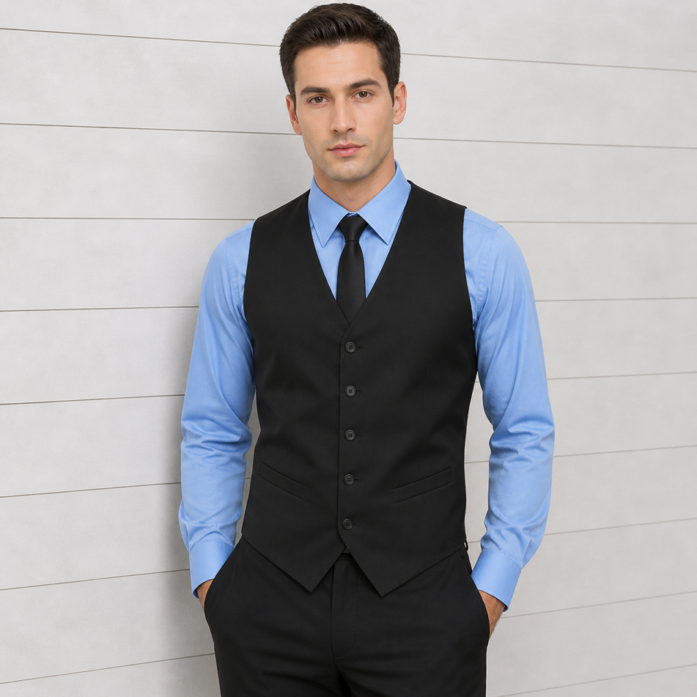 Gilet de Serveur Professionnel pour Restaurant et Service