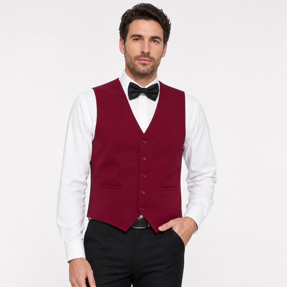 Gilet de Travail Homme Élégant – Tenue Service