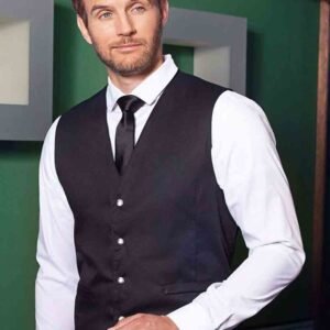 Gilet de Travail Homme pour Service et Restauration