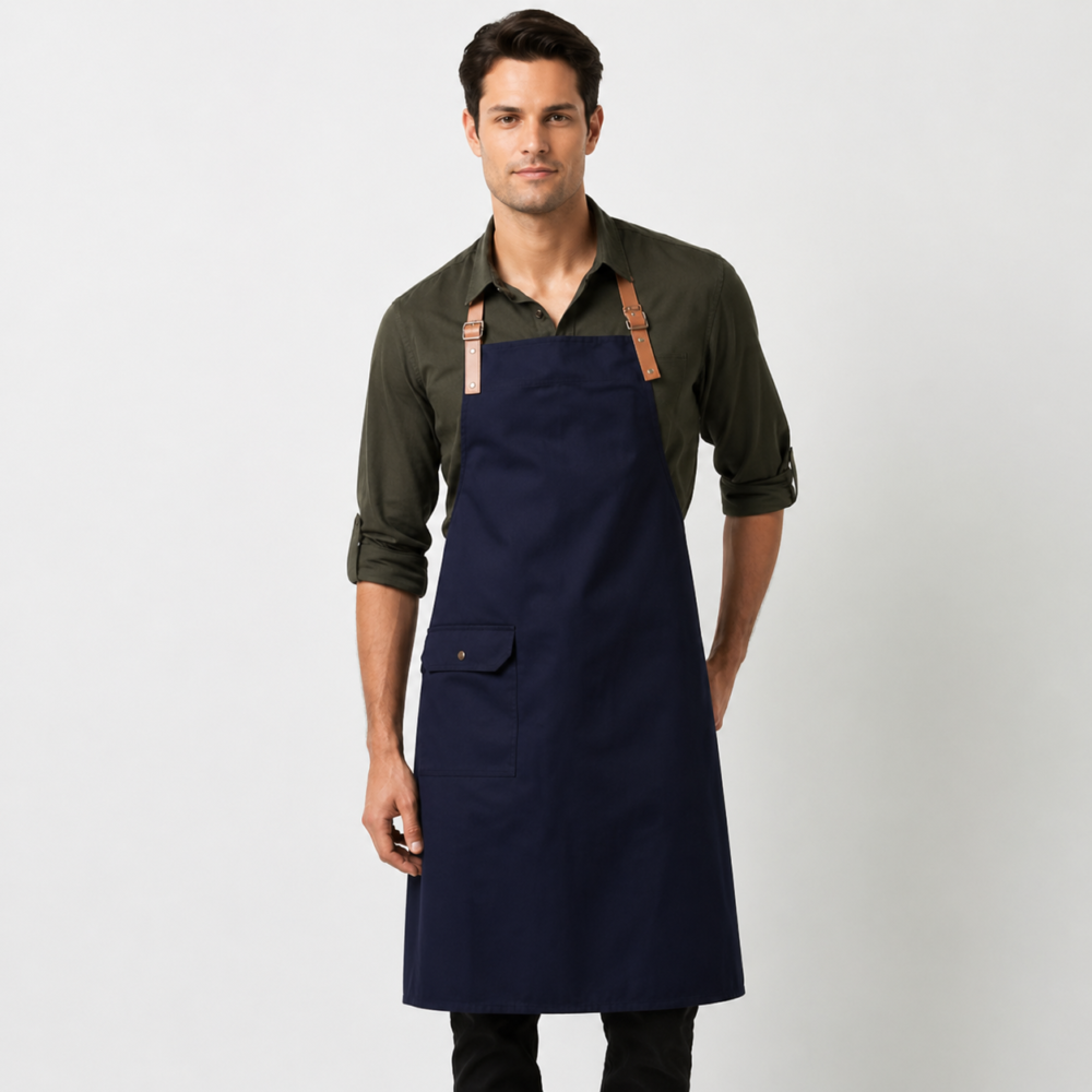 Tablier de cuisine jean bleu