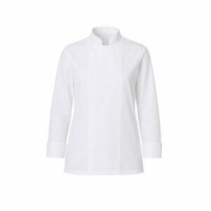 Veste de cuisine blanche respirante – Manches longues