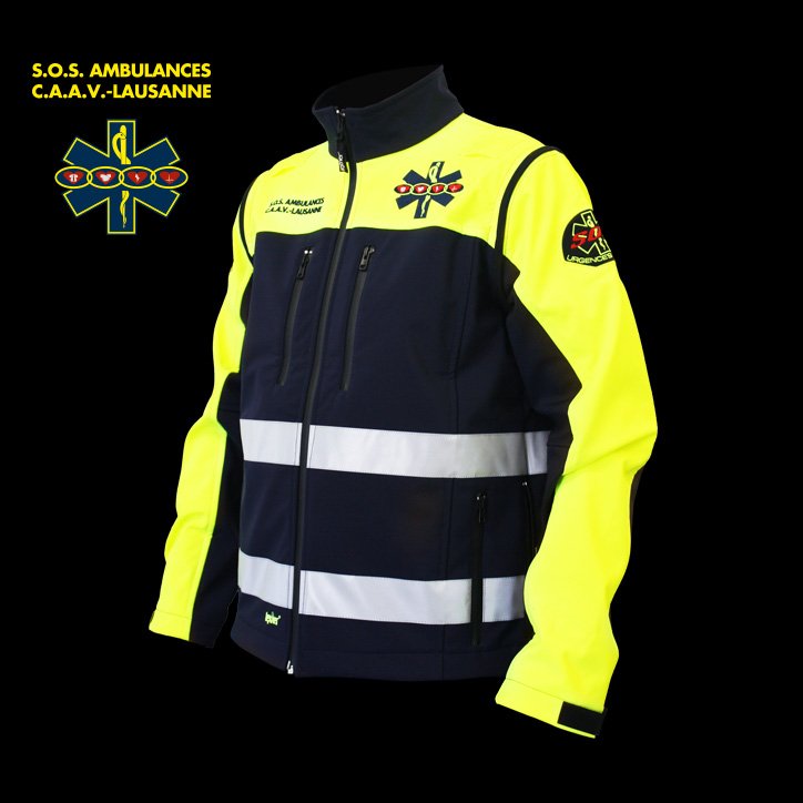 Tenue ambulancier usage médical intensif
