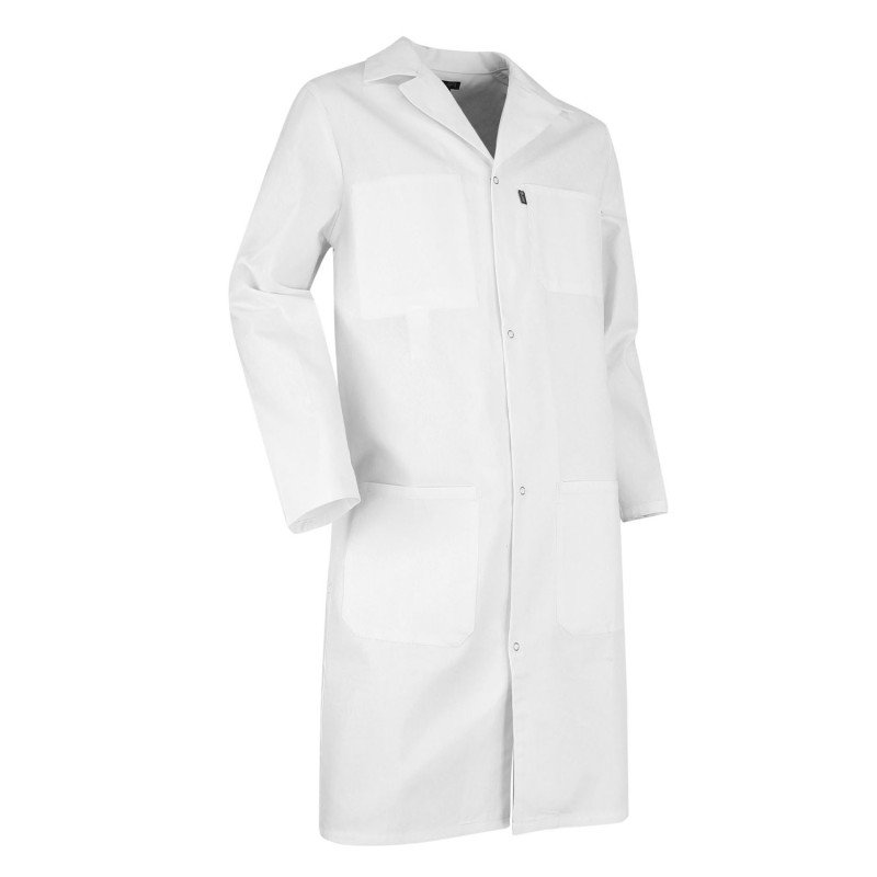 Blouse professionnelle blanche coton confort durable