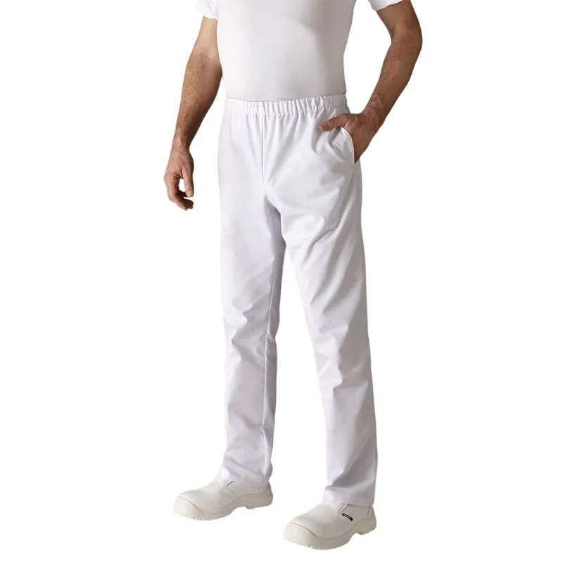 Pantalon professionnel blanc