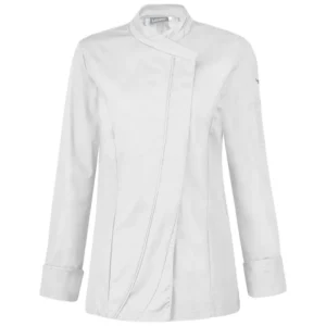 Veste de cuisine blanche pour femme