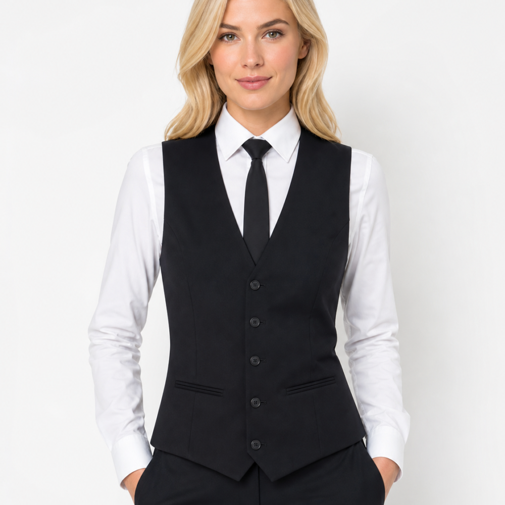Gilet de Travail Femme pour Service et Restauration