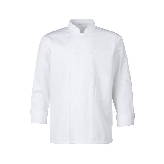 Veste de cuisine blanche homme femme – Manches longues