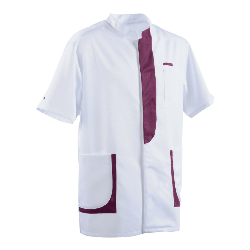Tunique médicale homme coupe ergonomique tencel