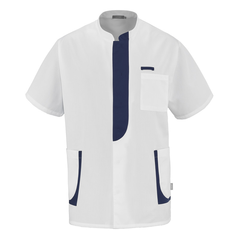 Tunique médicale homme tissu tencel respirant