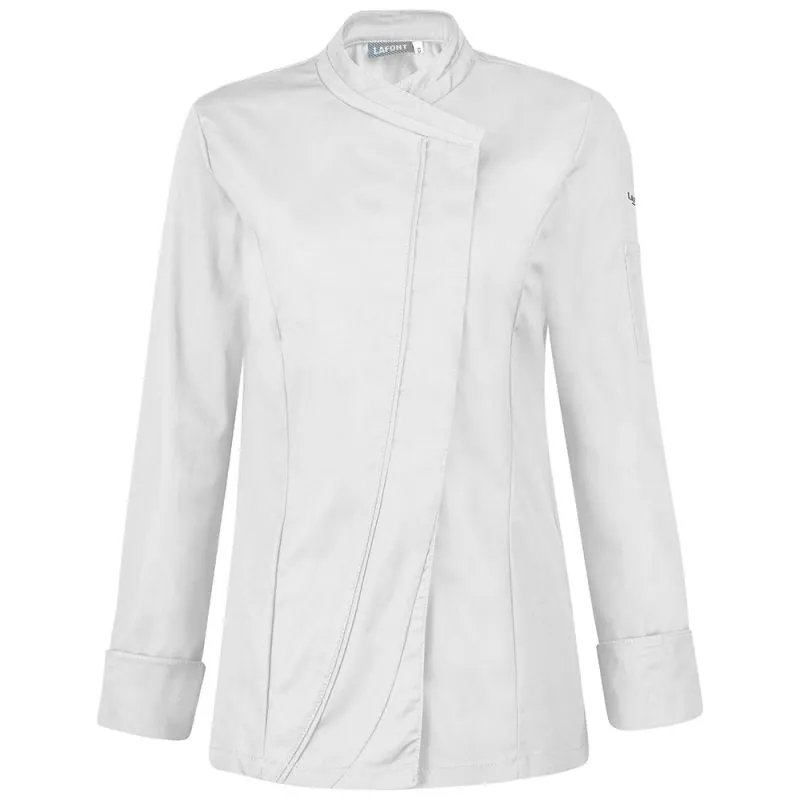 Veste de cuisine blanche pour femme
