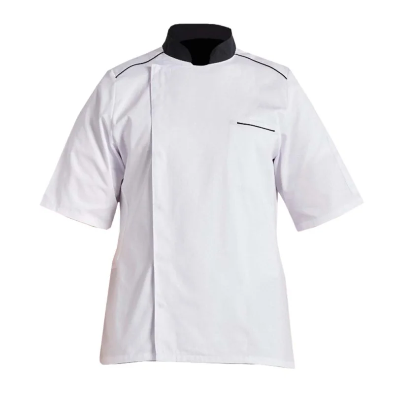 Veste de cuisine manches courtes mixte
