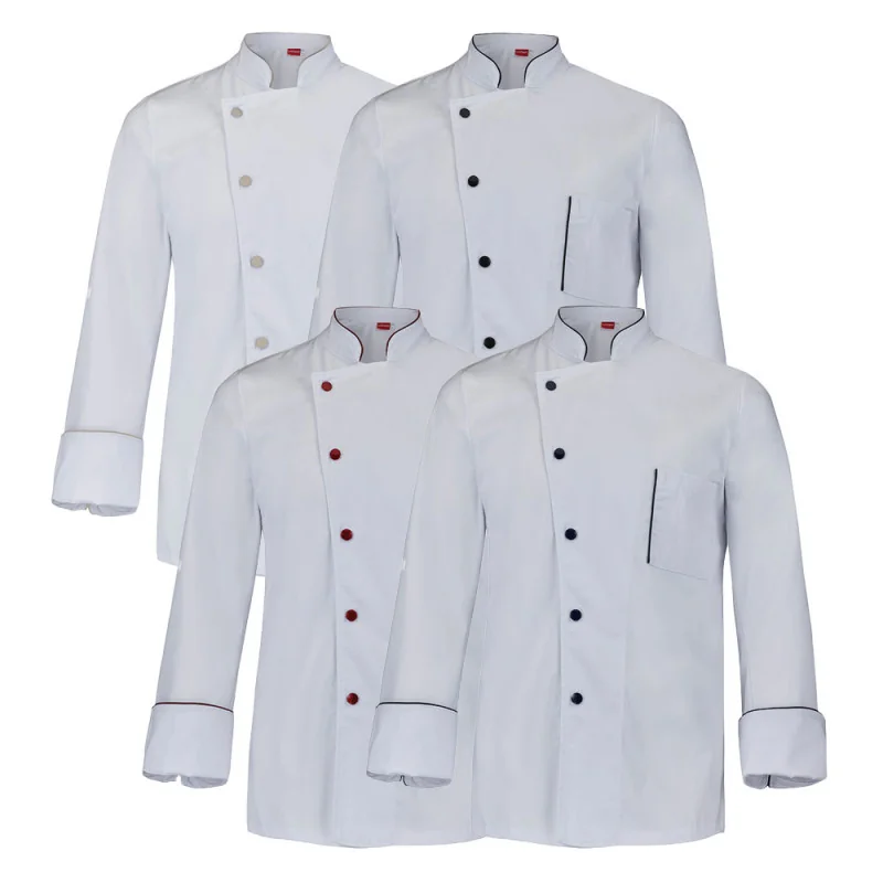 Veste de cuisine mixte