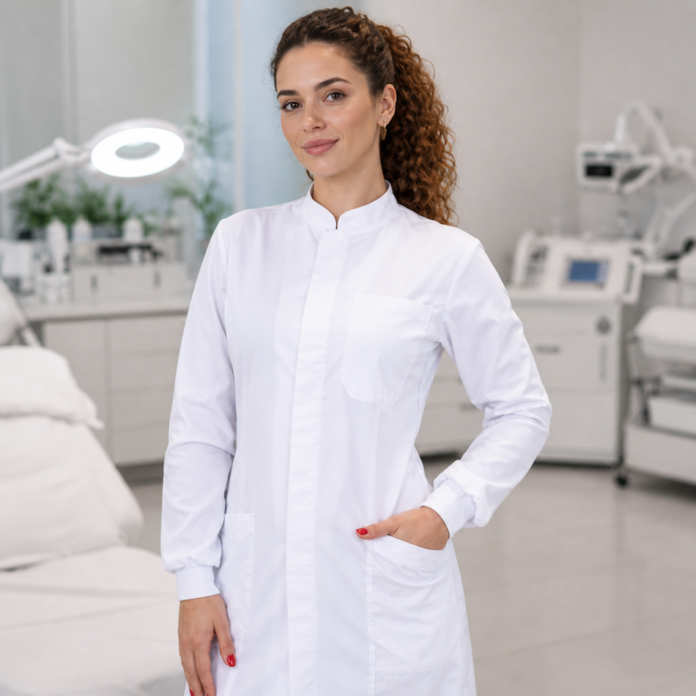 Blouse médicale col Officier