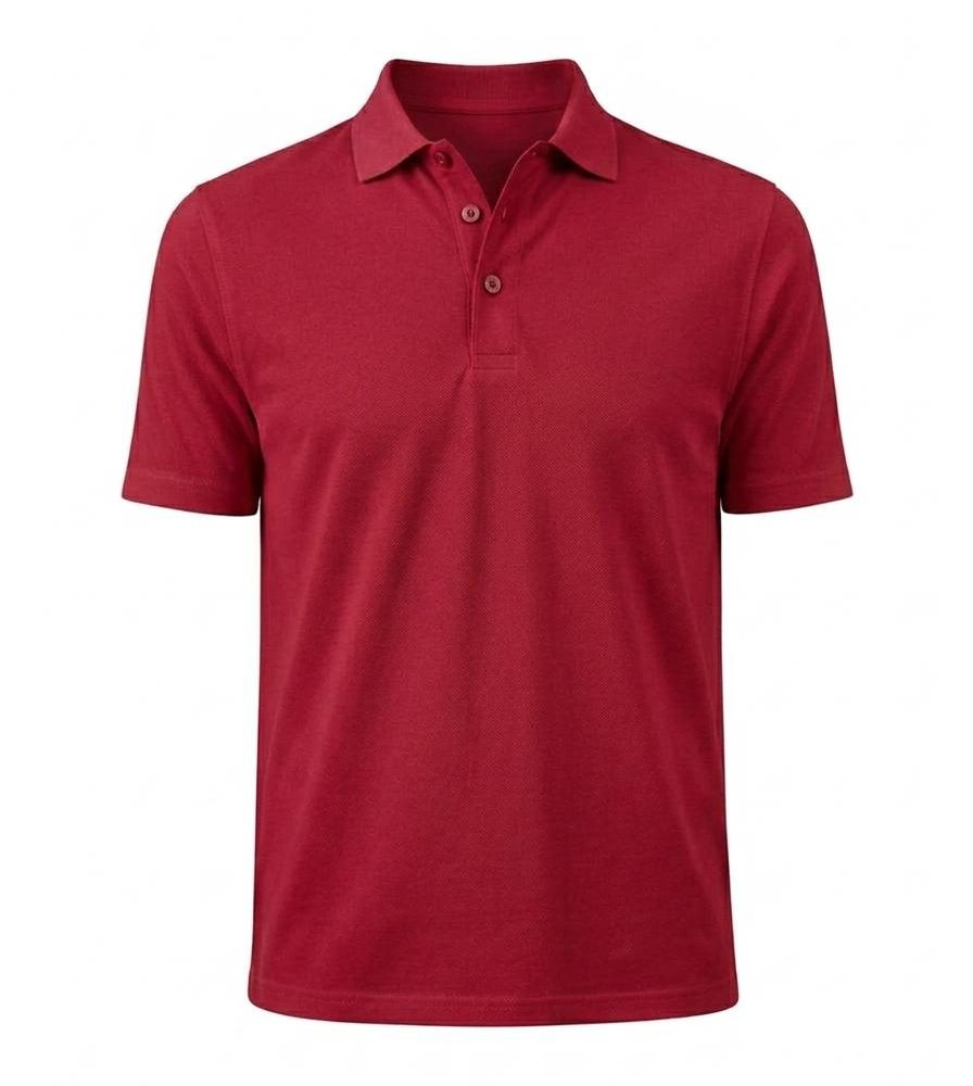 Polo demi manche Rouge